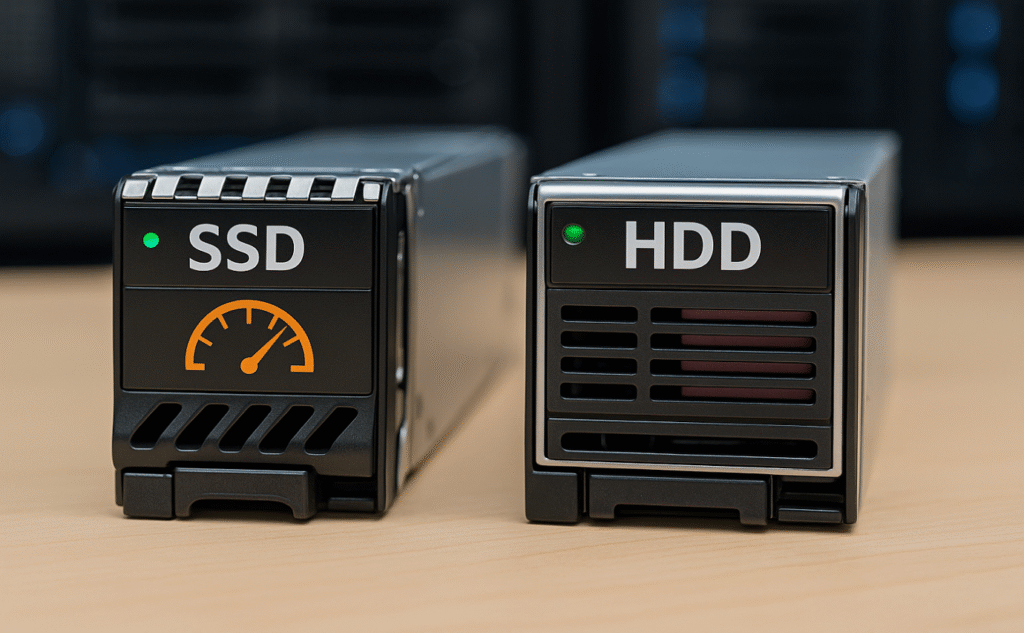 آیا سرورهای SSD سریع‌تر از هارد دیسک‌های معمولی هستند؟