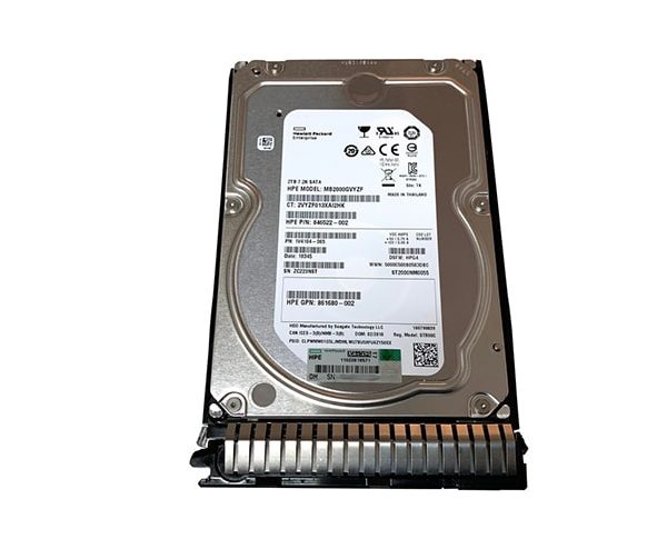 قیمت هارد سرور HPE 2TB SATA 6G پارت نامبر 872489-B21