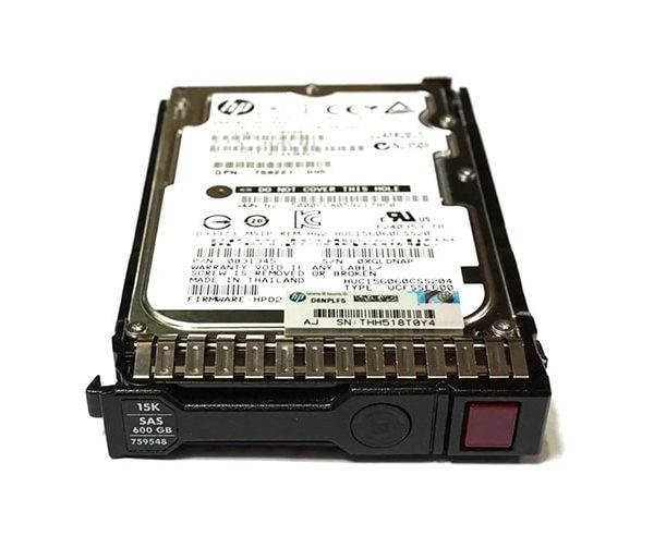 هارد سرور HPE 600GB SAS 12G 15K SFF | پارت P53560-B21