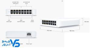 سوئیچ Lite 16 PoE