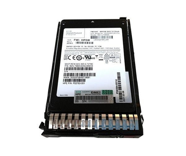 هارد HPE 1.6TB NVMe Gen4 Mainstream Performance Mixed Use SFF BC U.3 Static V2 Multi Vendor SSD P65007-B21
