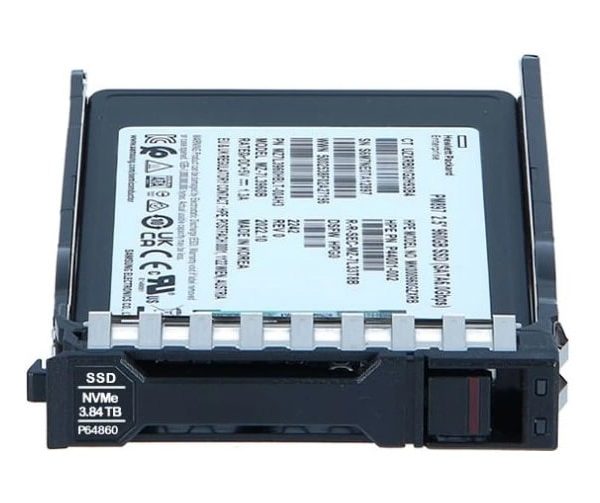 هارد HPE 7.68TB NVMe Gen4 Mainstream Performance Read Intensive SFF BC U.3 Static V2 Multi Vendor SSD P64848-B21