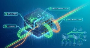 قابلیت Stack در سوئیچهای یوبیکیوتی و نقش آن در مدیریت متمرکز و افزایش ظرفیت شبکه