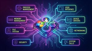 سیستمعاملهای یوبیکیوتی و کاربرد آنها در معماری شبکههای حرفهای، شامل UniFi OS، EdgeOS و airOS برای مدیریت متمرکز، کنترل مستقیم و شبکههای بیسیم تخصصی