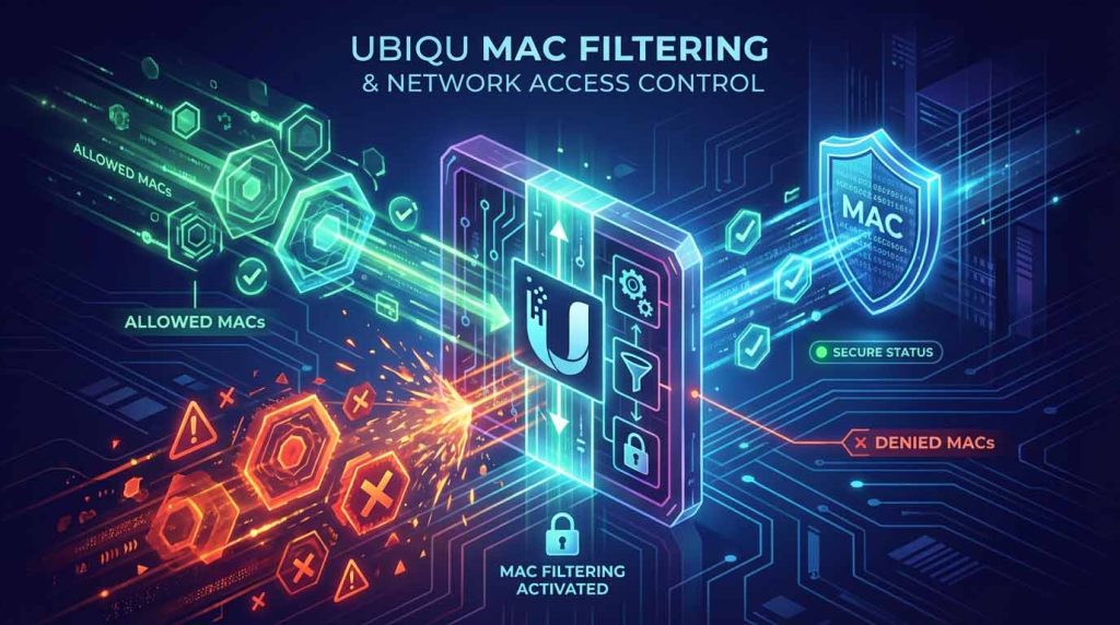 آموزش MAC Filtering در تجهیزات یوبیکیوتی و کاربردهای عملی آن