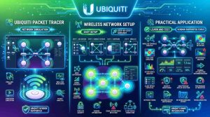 معرفی Packet Tracer یوبیکیوتی برای شبیهسازی، طراحی و راهاندازی شبکههای وایرلس قبل از اجرای عملی