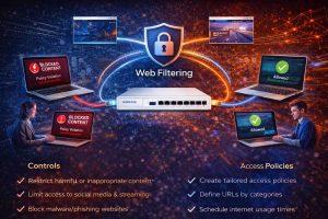 پیادهسازی Web Filtering و کنترل اینترنت کاربران در فایروال Sophos