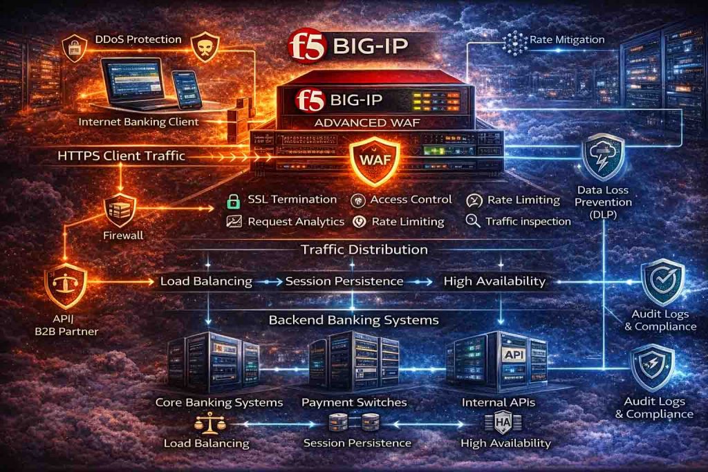 راهنمای معماری انتشار سرویسهای بانکداری الکترونیک با F5 BIG-IP در محیطهای سازمانی
