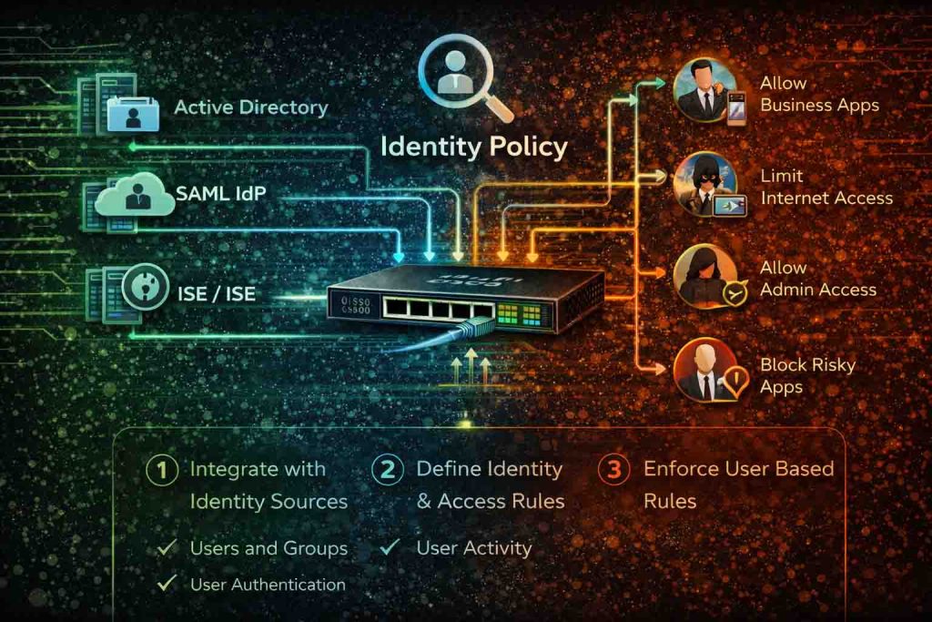 راهاندازی Identity Policy در Cisco Firepower برای اعمال Ruleهای دسترسی مبتنی بر کاربر و گروههای Active Directory