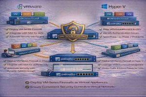 نحوه یکپارچهسازی فایروال Palo Alto با محیطهای مجازی VMware و Hyper-V در دیتاسنترهای Enterprise