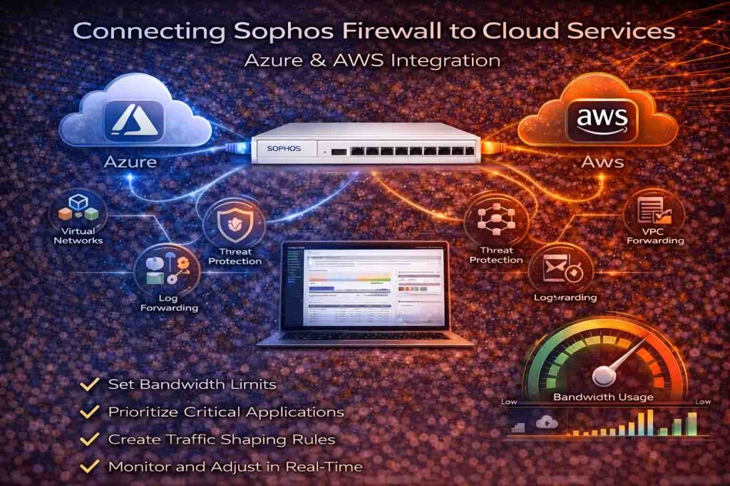 نحوه اتصال فایروال Sophos به سرویس‌های Cloud مانند Azure و AWS