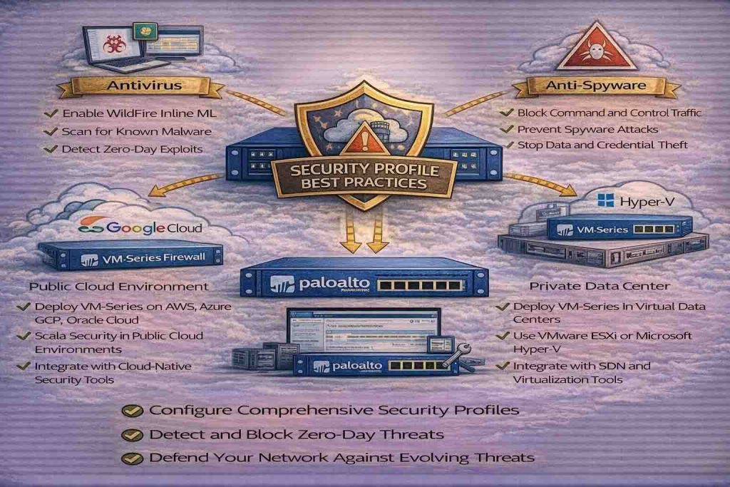اصول طراحی Security Profileها در فایروال Palo Alto برای مقابله با تهدیدات Zero-Day