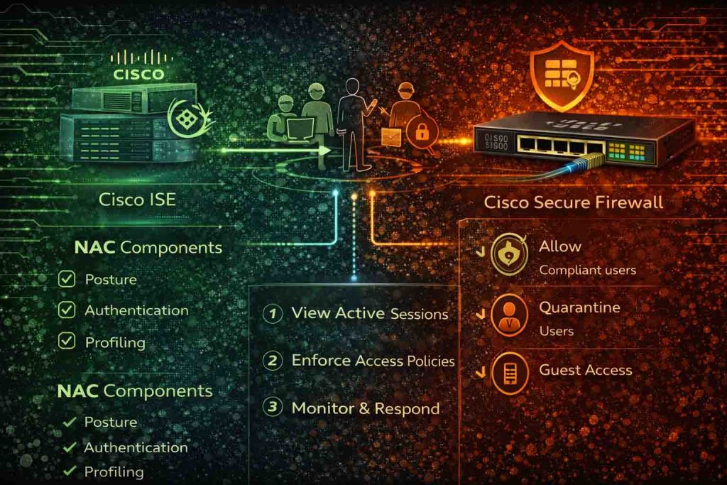 استفاده از فایروال سیسکو در کنار Cisco ISE برای پیادهسازی NAC و کنترل دسترسی مبتنی بر هویت در سازمان