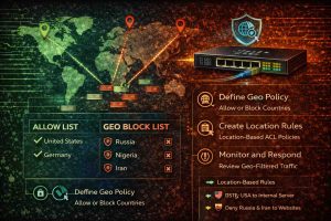 راهاندازی Geo-Blocking و Policy مبتنی بر موقعیت جغرافیایی در Cisco Secure Firewall برای کاهش سطح حمله اینترنتی