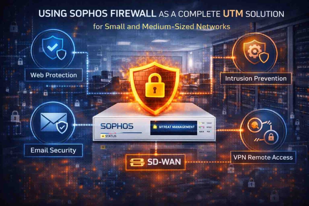 استفاده از Sophos Firewall بهعنوان راهکار یکپارچه UTM برای شبکههای کوچک و متوسط