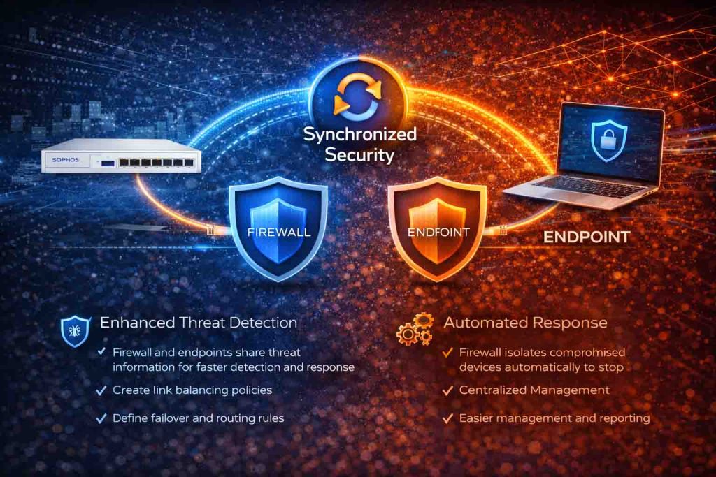 معرفی قابلیت Synchronized Security در Sophos و مزایای یکپارچگی با Endpoint