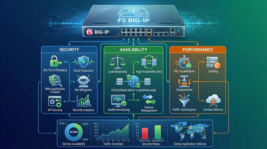 F5 BIG-IP چیست و چگونه امنیت و دسترسپذیری سرویسهای حیاتی سازمان را تأمین میکند؟