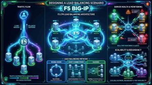 آموزش طراحی Load Balancing سرورهای وب و اپلیکیشن با F5 LTM