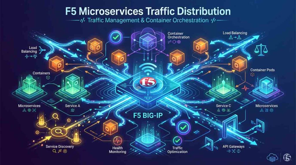 راهنمای استفاده از F5 برای مدیریت ترافیک و Load Balancing در معماری Microservices