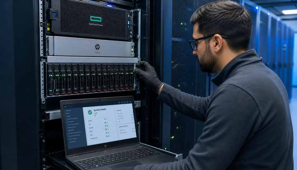 سرویس دوره ای سرور HP؛ چک لیست کامل + زمان بندی 6 ماهه 7 سرویس دوره ای سرور HP