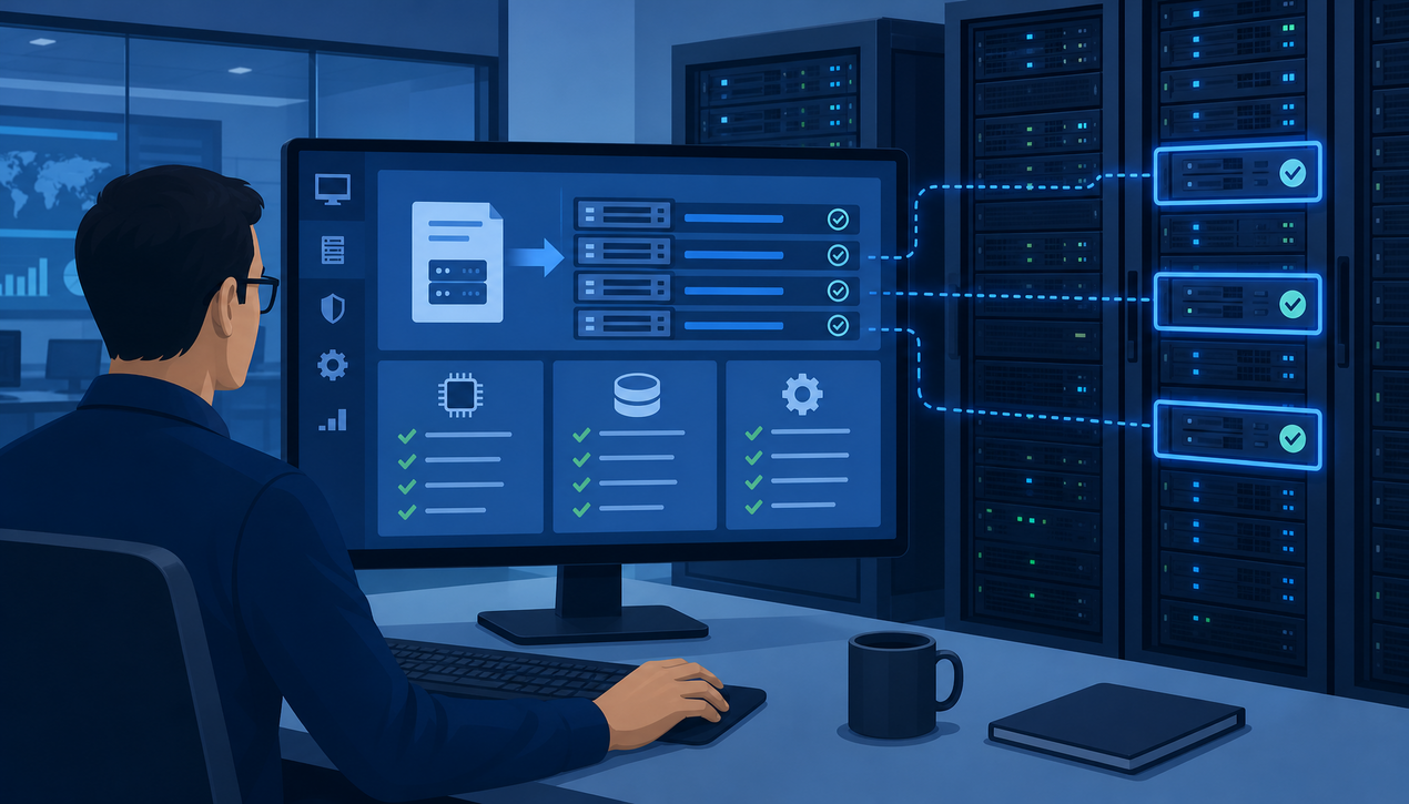 HPE OneView چیست ؟ مدیریت 50 سرور ProLiant در 8 گام 2 اعمال Server Profile و Template در HPE OneView برای استانداردسازی سرور