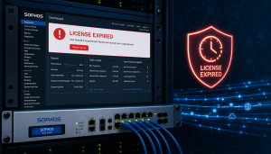 خطای License Expired فایروال Sophos
