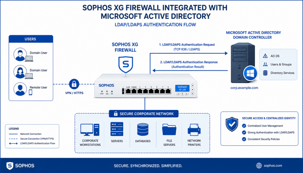 اتصال فایروال Sophos به Active Directory آموزش گام به گام 31 Active Directory