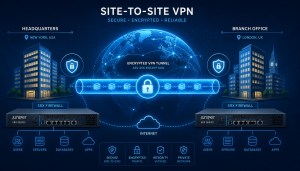 مقالات حوزه امنیت 33 آموزش پیکربندی VPN Site-to-Site در فایروال Juniper SRX