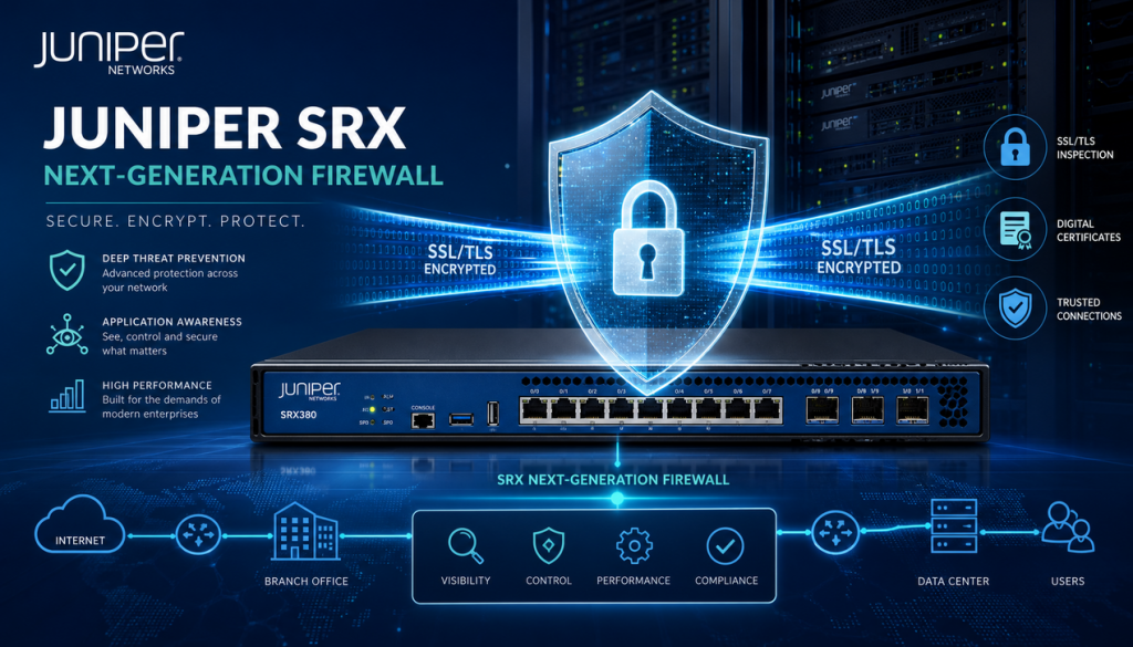 تنظیم SSL Proxy در فایروال Juniper SRX | آموزش گام به گام 1 تنظیم SSL Proxy در فایروال Juniper SRX