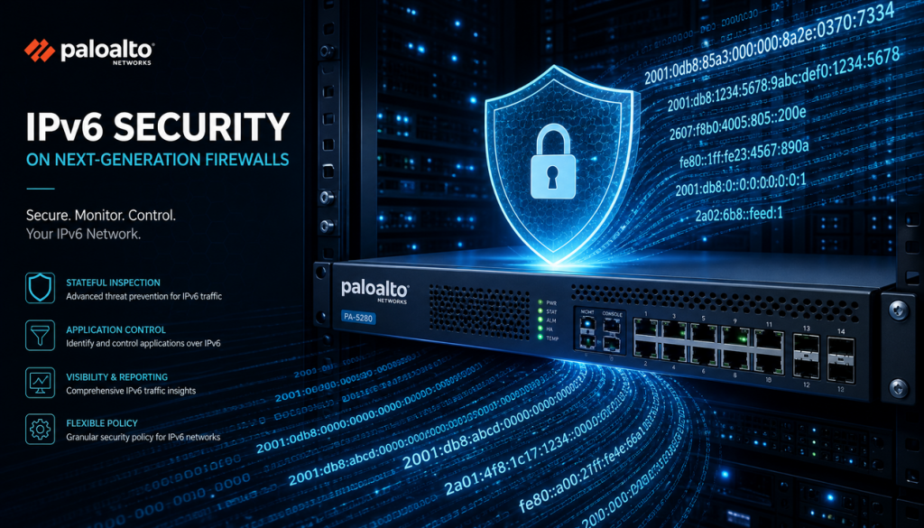پیکربندی IPv6 در فایروال Palo Alto | آموزش Security Policy 61 پیکربندی IPv6 در فایروال Palo Alto