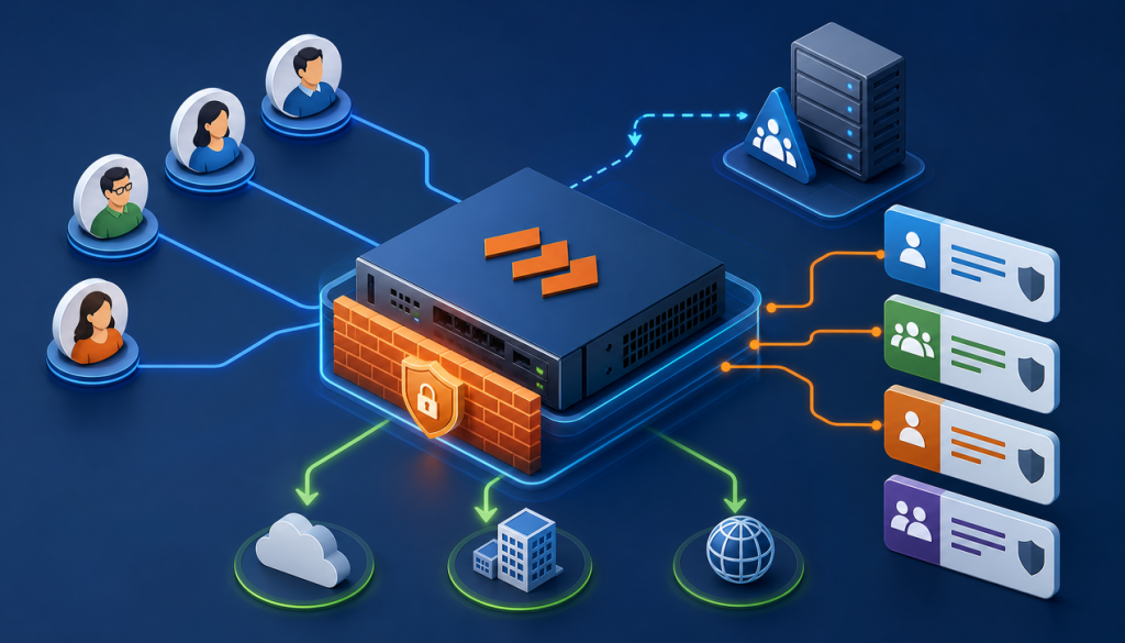 آموزش User-Based Policy در Palo Alto | گام به گام 58 آموزش User-Based Policy در Palo Alto